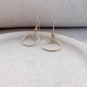 Simple Circle Earrings