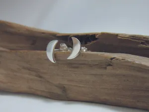 simple moon studs