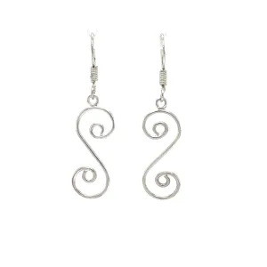 Simple Swirl Earrings