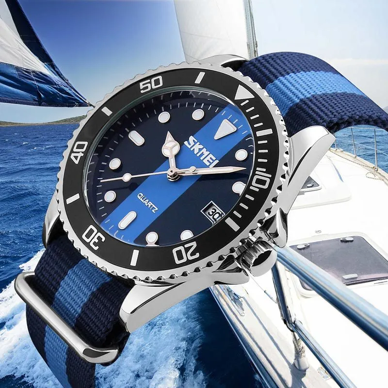 Skmei British Style Quartz Watch 9133 Original