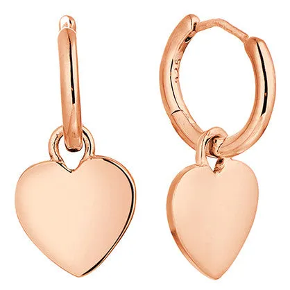Sterling Silver Charming Huggies