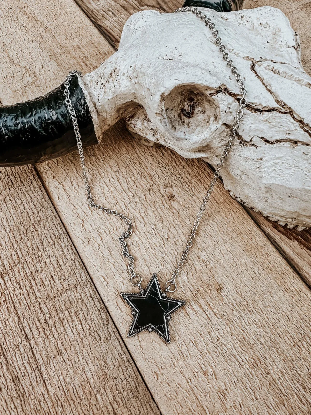 The Black Star Necklace