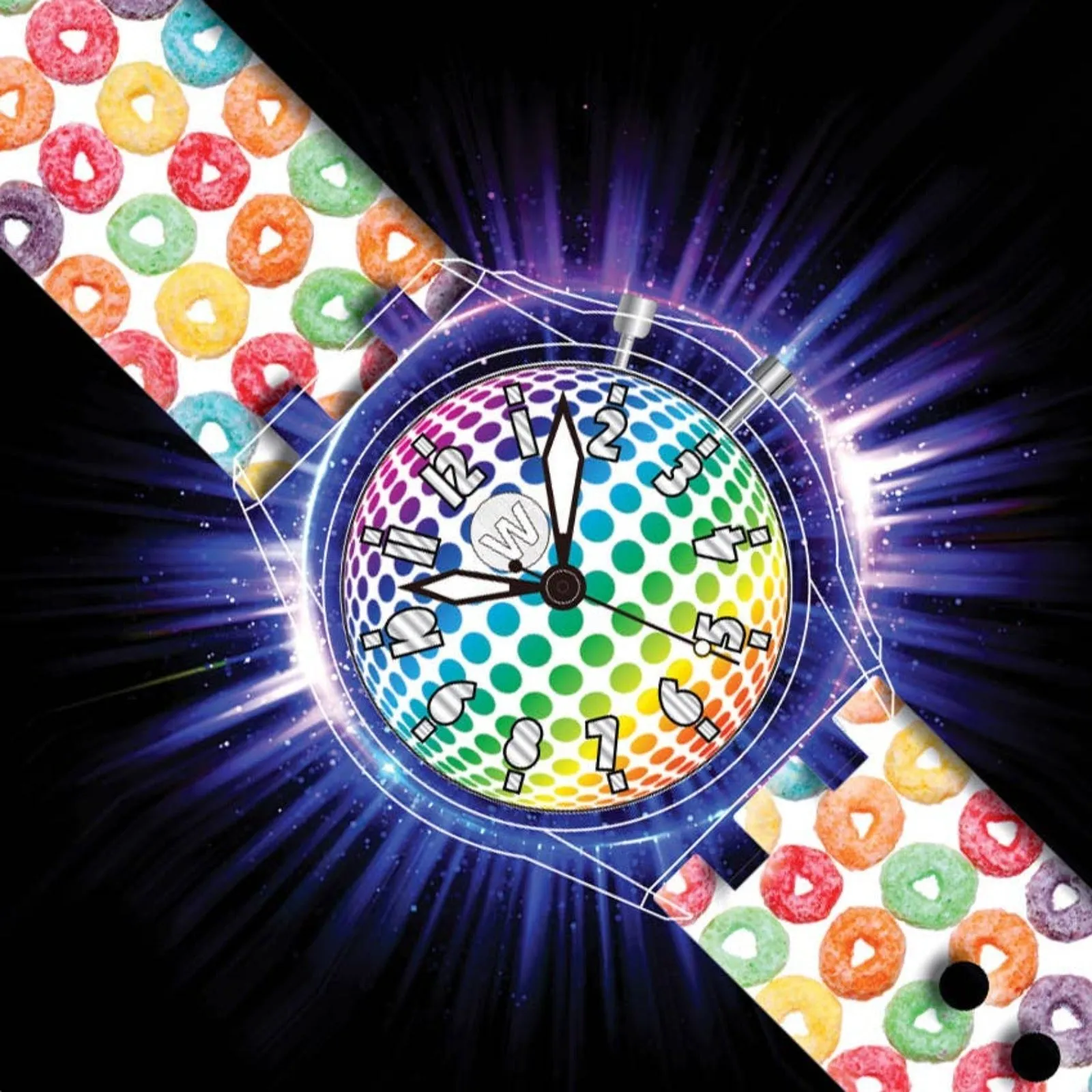 Watchitude GLOW Light Up Kids Watch -  Cereal Loops