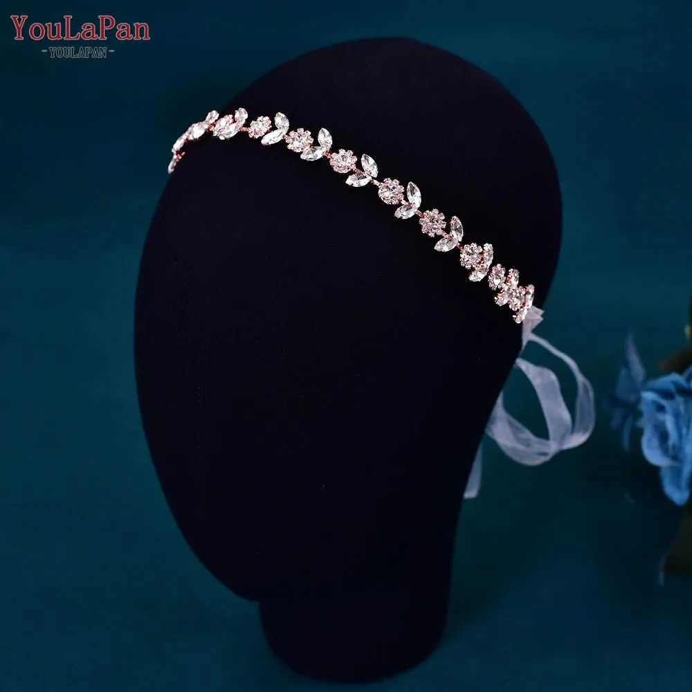 Wedding Head Piece Bridal Hair Accessories Shiny Rhinestone Headbands
